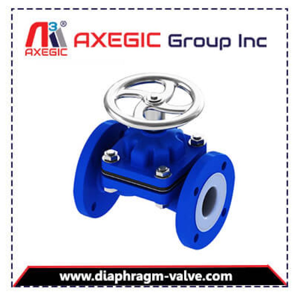 PTFE Lined Diaphragm Valve Manufacturer Product Axegic Group Inc